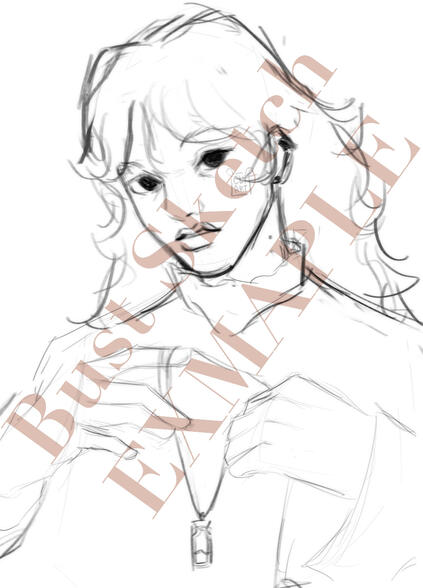Bust Sketch EXAMPLE